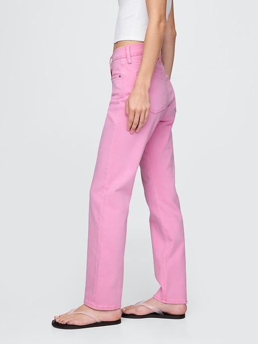 High Rise '90s Straight Jeans Product Image