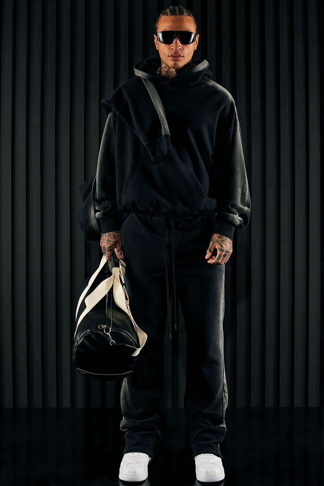 Tyson All You Oversize Hoodie - Black Product Image