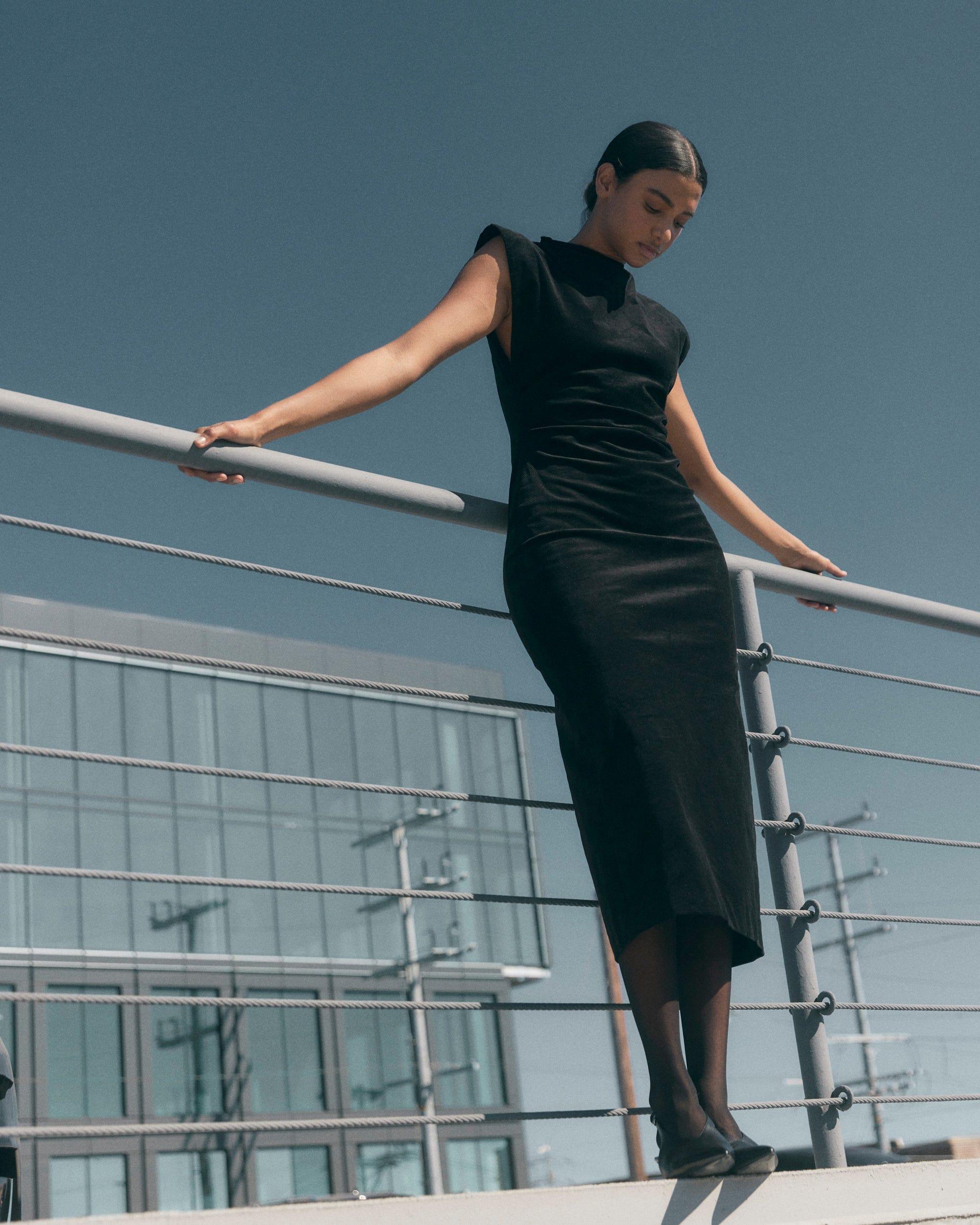 Cambria Structured Corduroy Dress Product Image