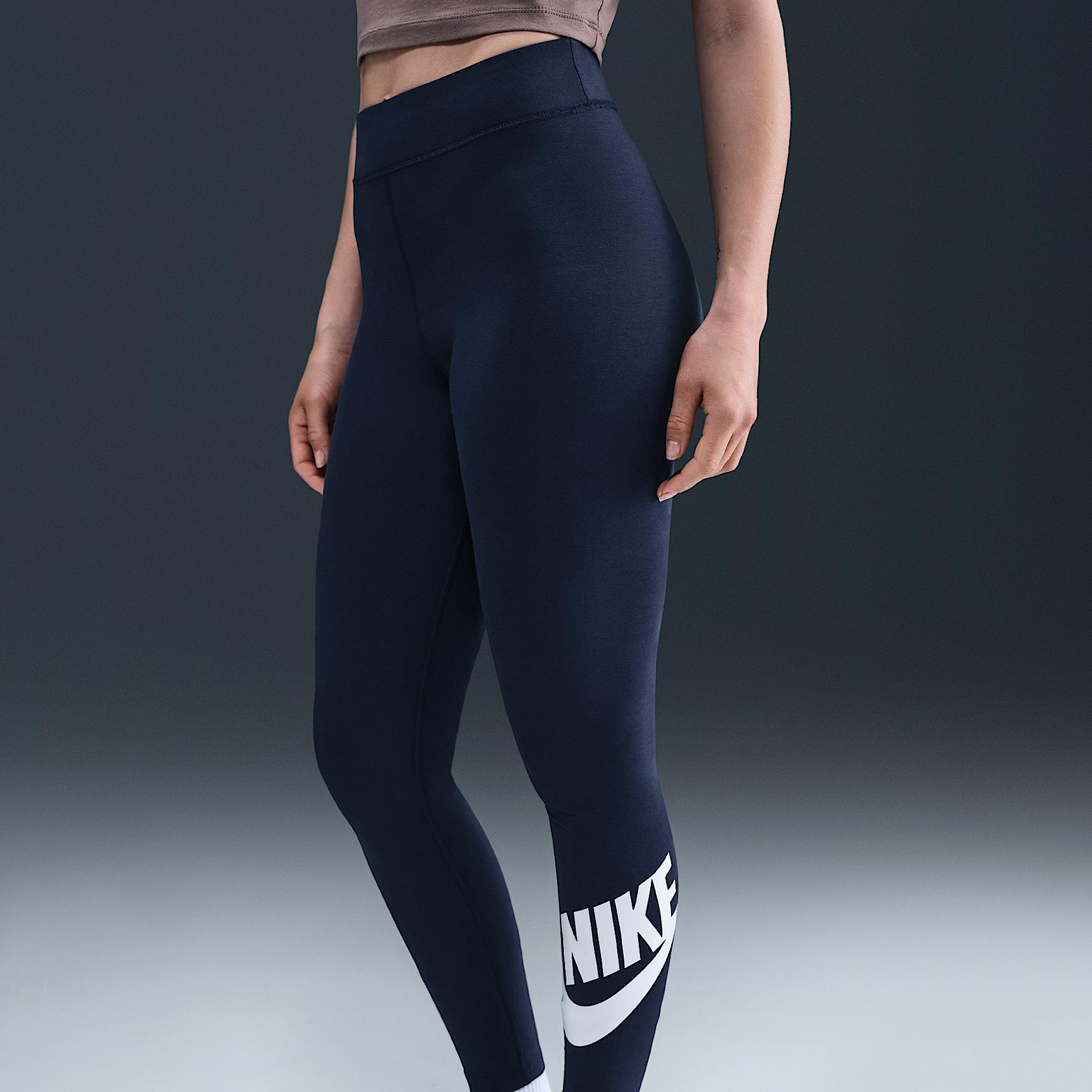 Womens Nike Sportswear Classics High-Waisted Graphic Leggings | DV7791-410 Product Image