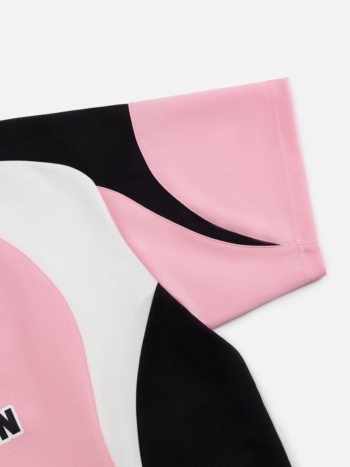 Aelfric Eden Color Blocking Raglan Sleeve Tee Product Image