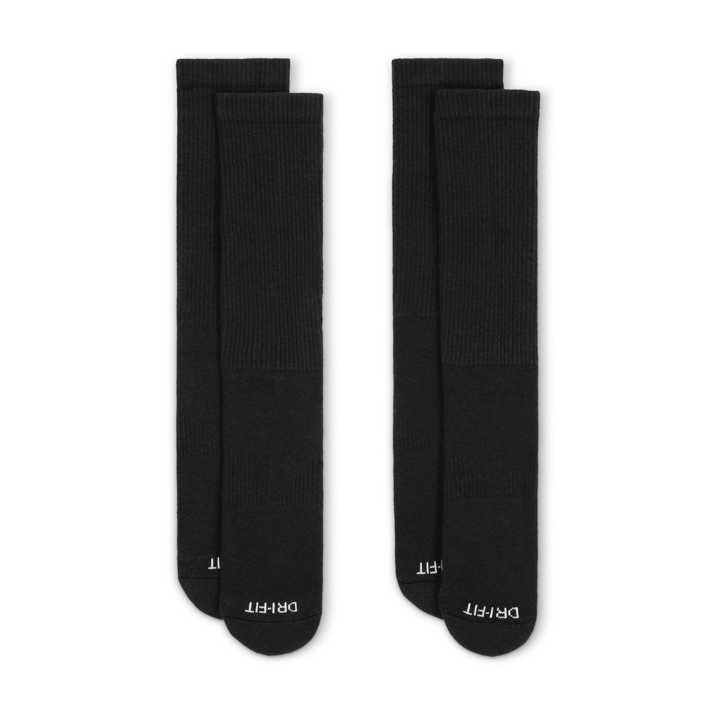 Nike Unisex Everyday Cushioned Crew Socks (2 Pairs) Product Image