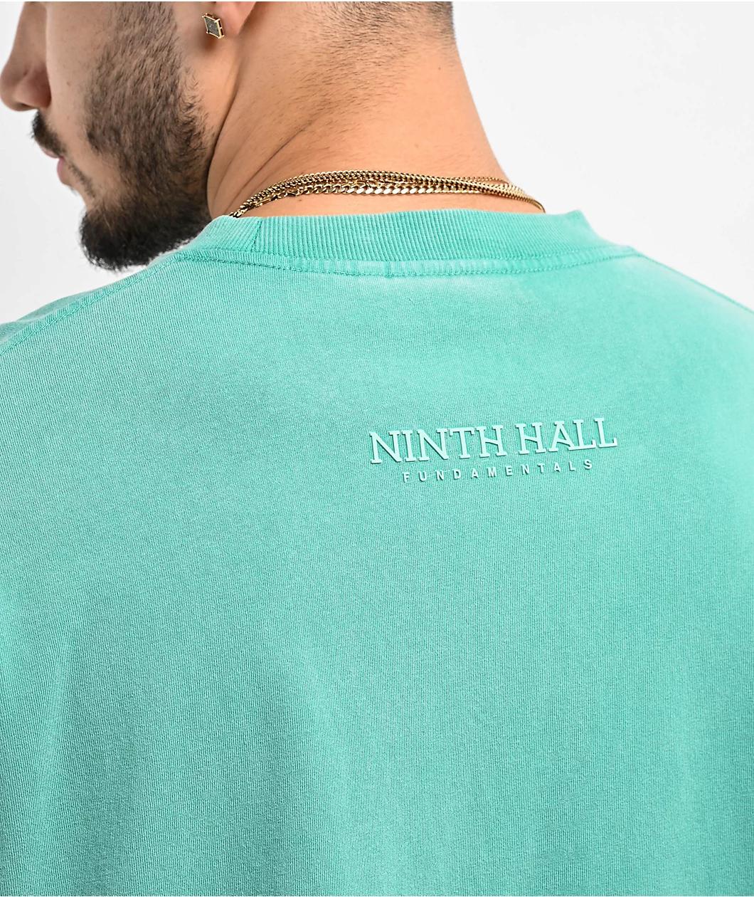 Ninth Hall Fundamentals Teal Oversized T-Shirt  Product Image