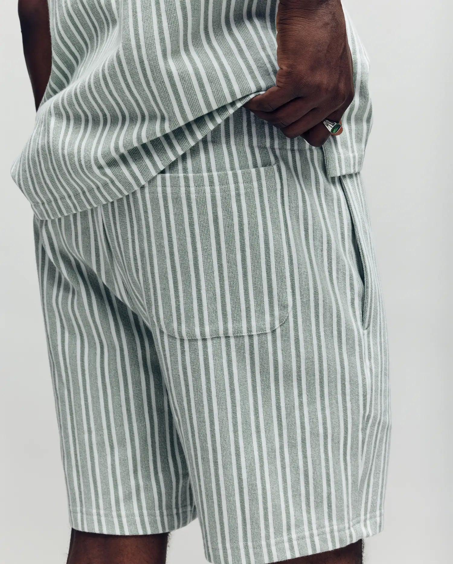 MENS ROBERT KNIT STRIPE SHORT - MB0900007 Male Product Image