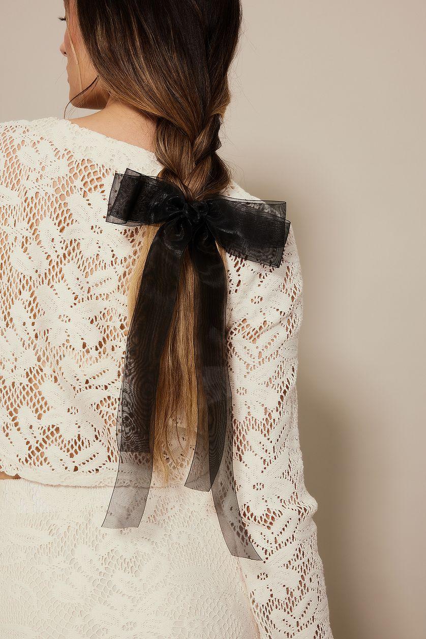 Organza Hair Bow Product Image