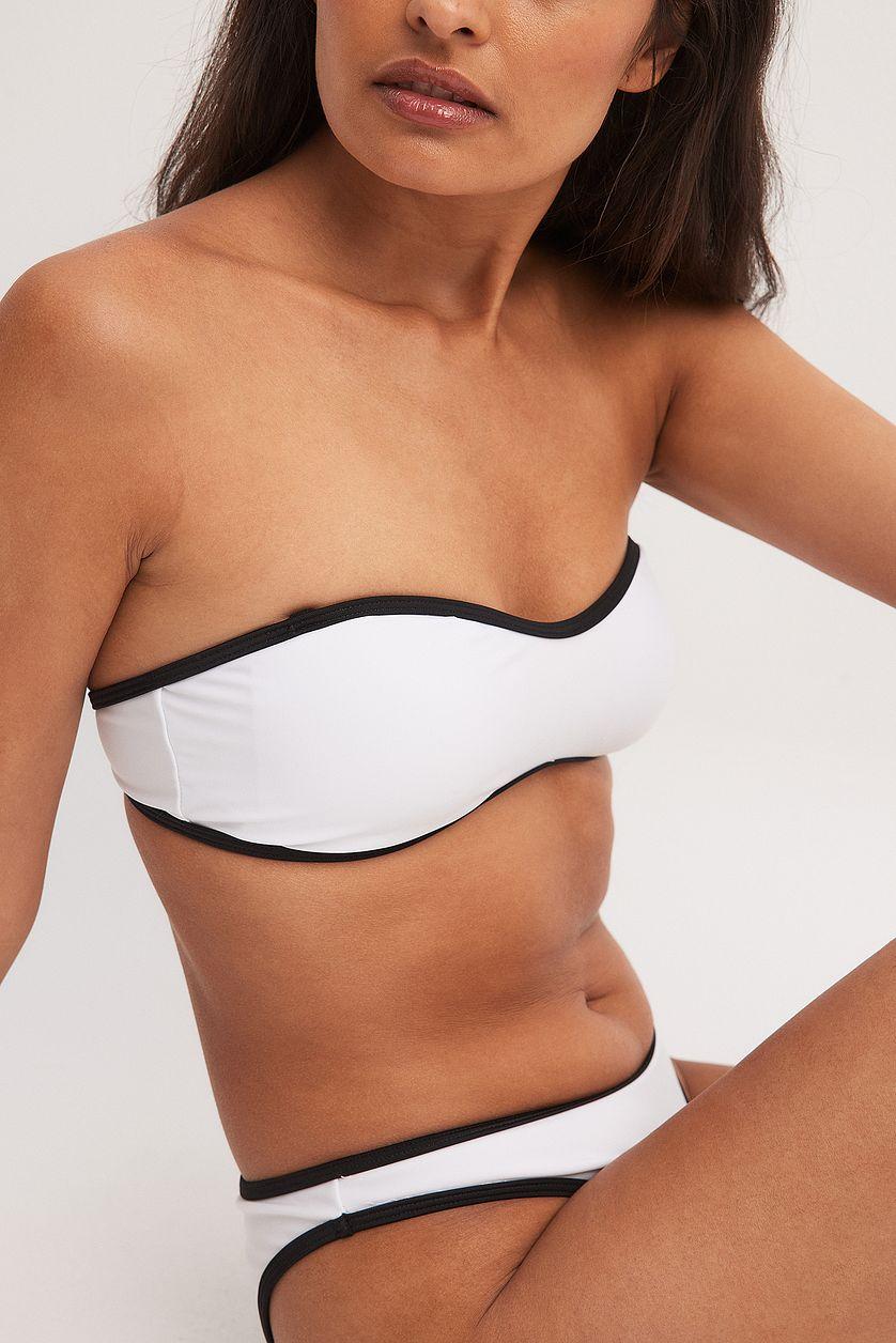 Colorblock High Cut Bikini Panty Product Image