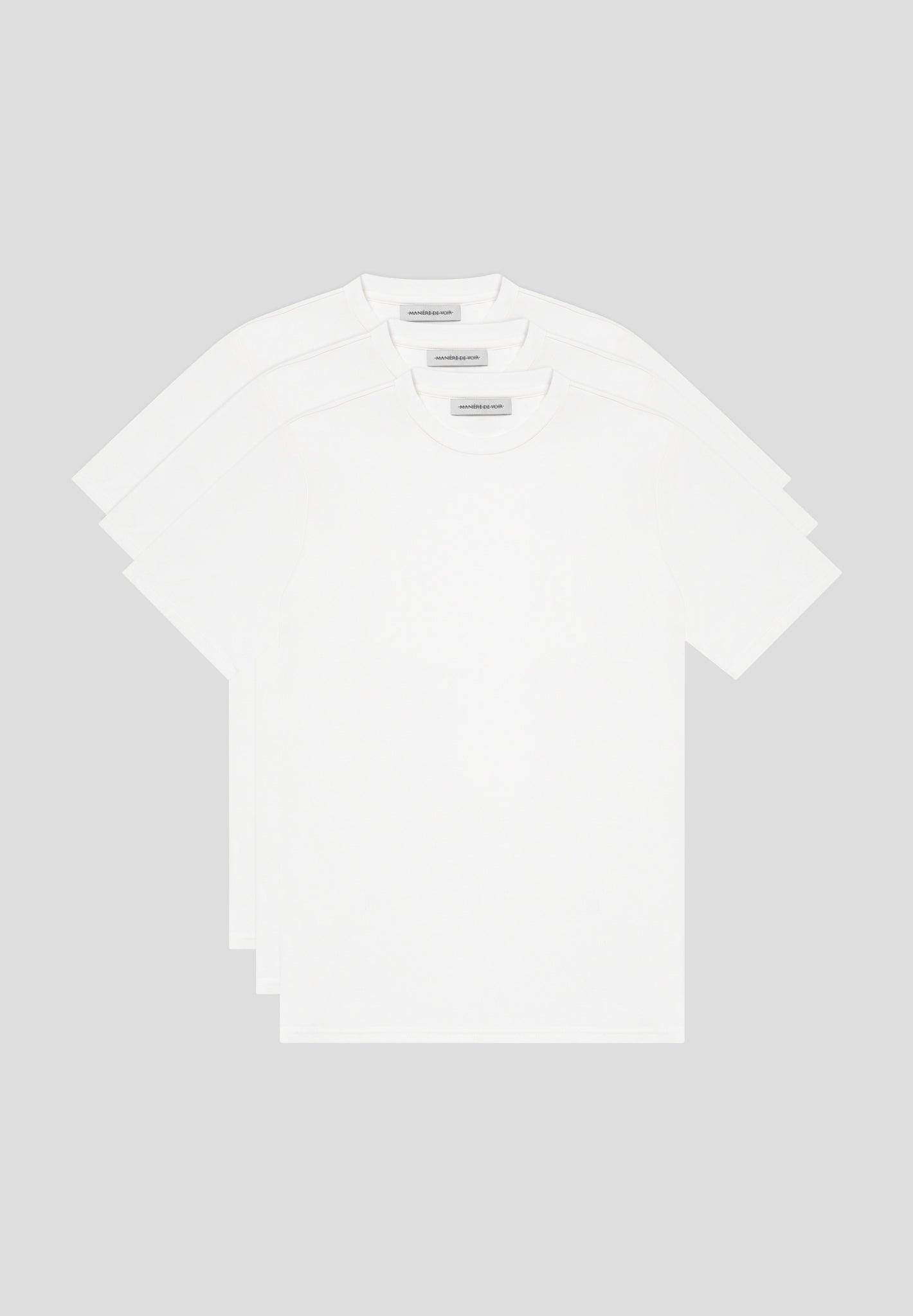 Armand - Fitted Luxe T-Shirt - White Male Product Image