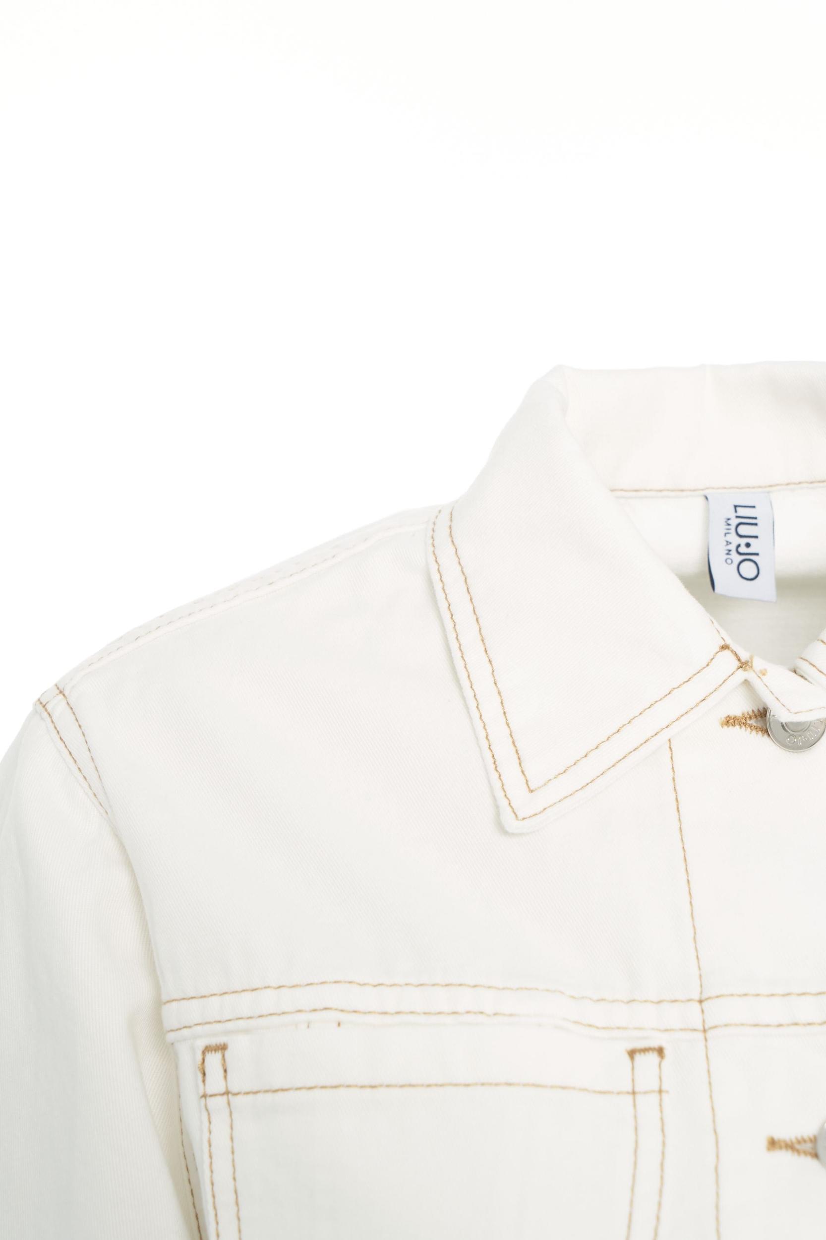 Cropped denim jacket Product Image