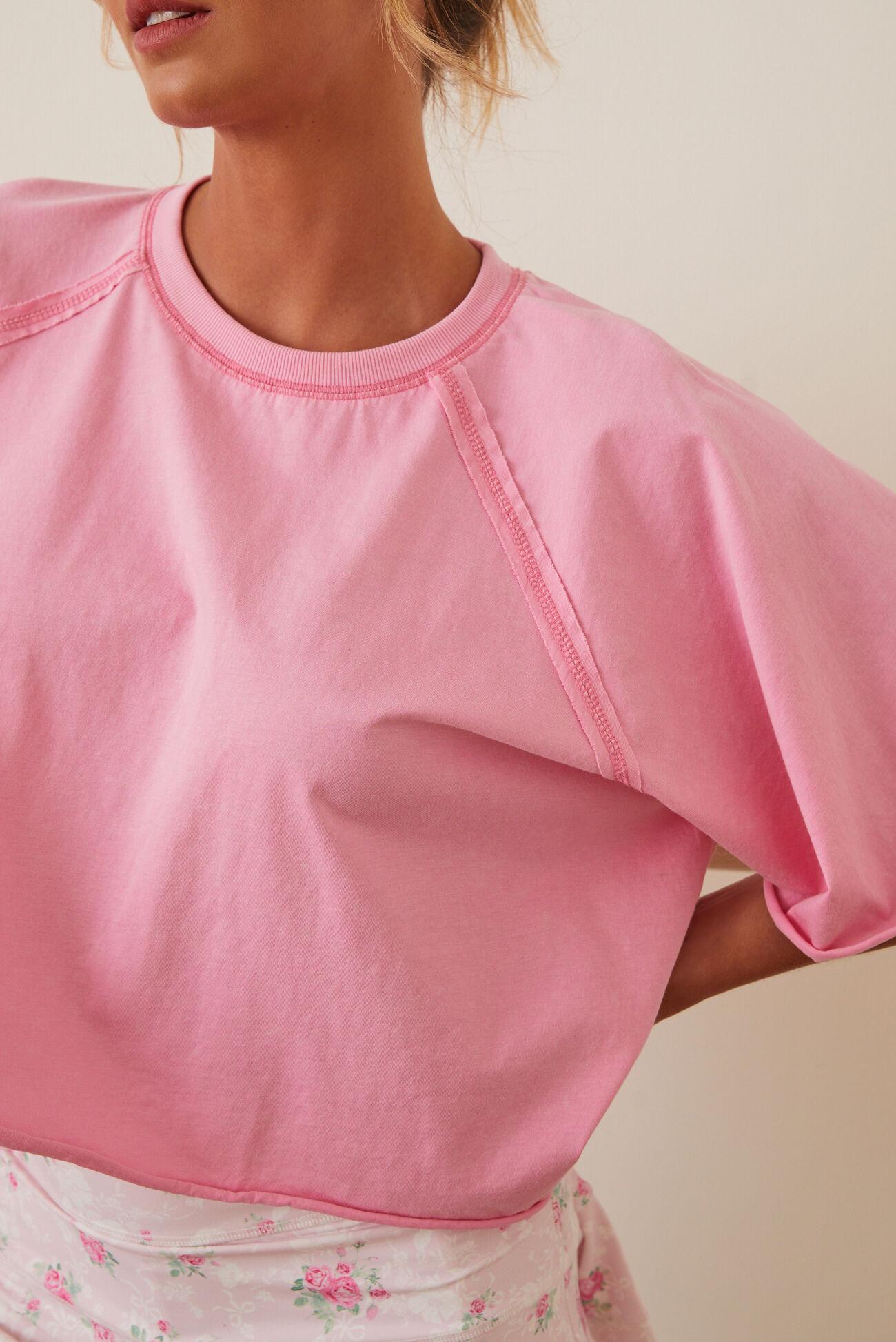 Finish Line Boxy Cropped Tee Product Image