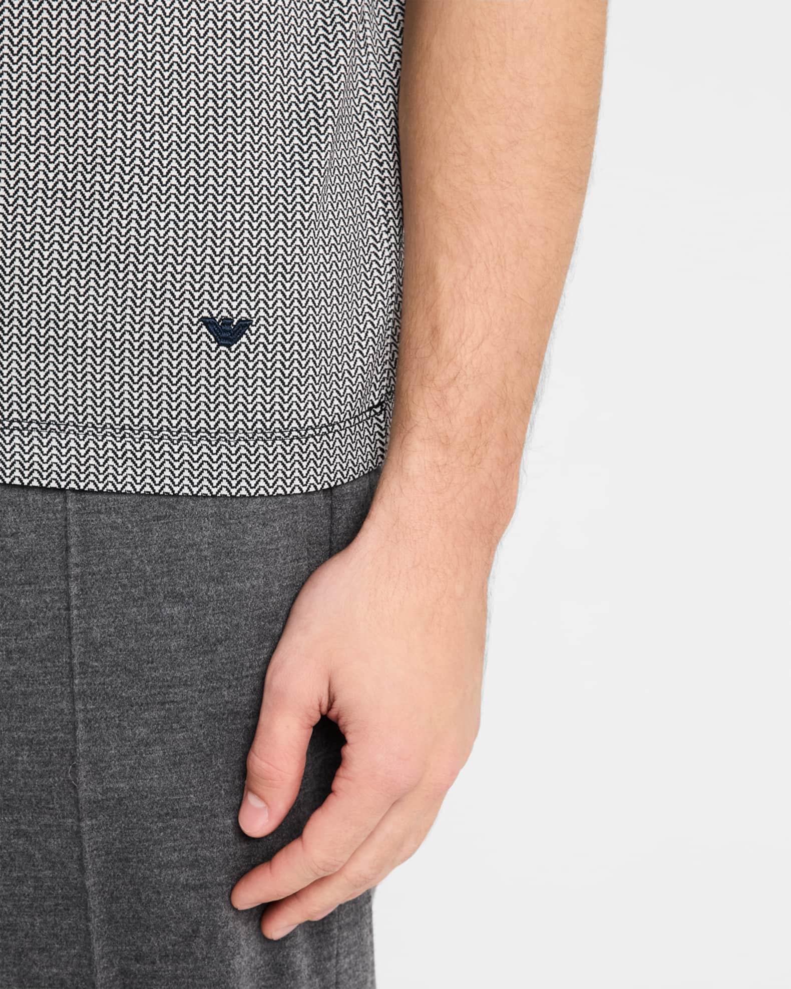 Men's Geometric Crewneck T-Shirt Product Image