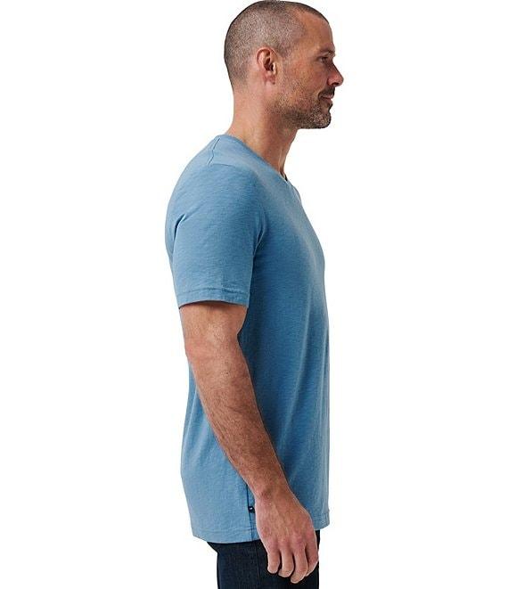 TravisMathew Cloud Stretch Short Sleeve V-Neck T-Shirt Product Image