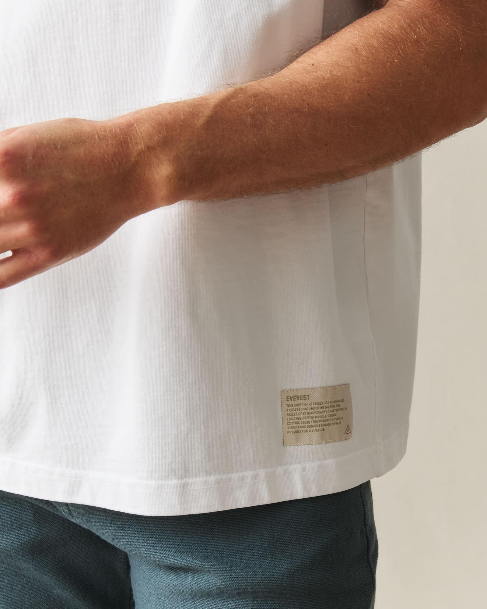 Men's Everest Tee - White Male Product Image