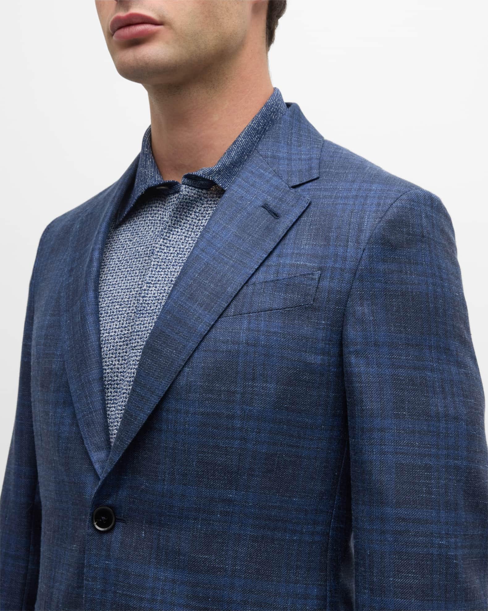 Men's Macro-Check Sport Coat Product Image