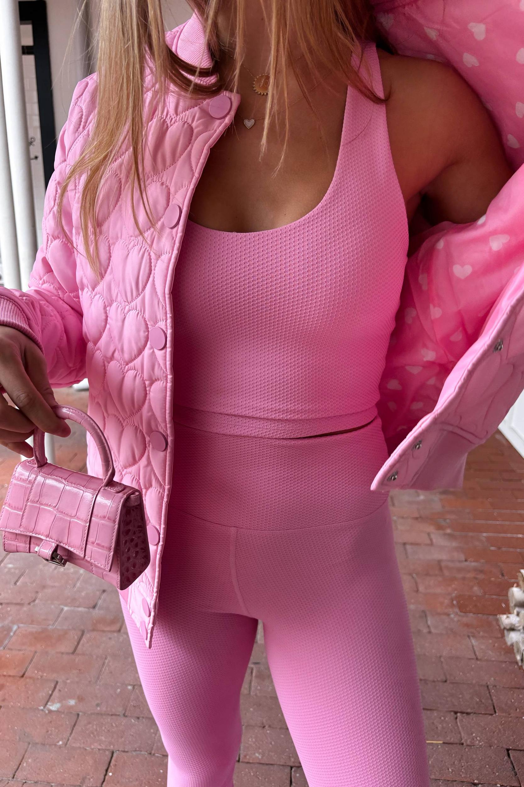 Piper Legging Berry Love Waffle Product Image