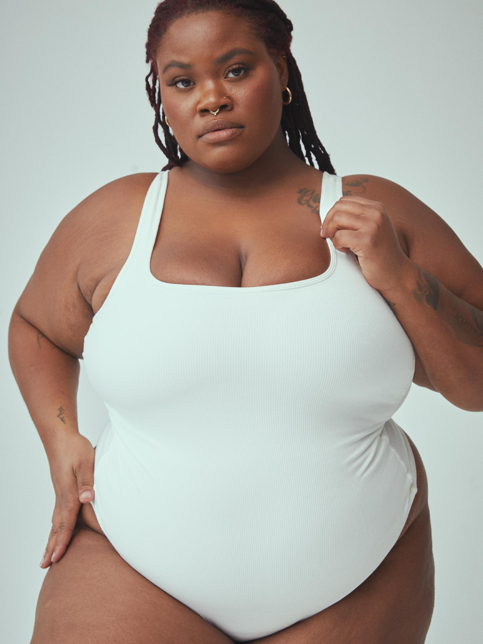 Bamboo Square Neck Tank Bramisuit Product Image