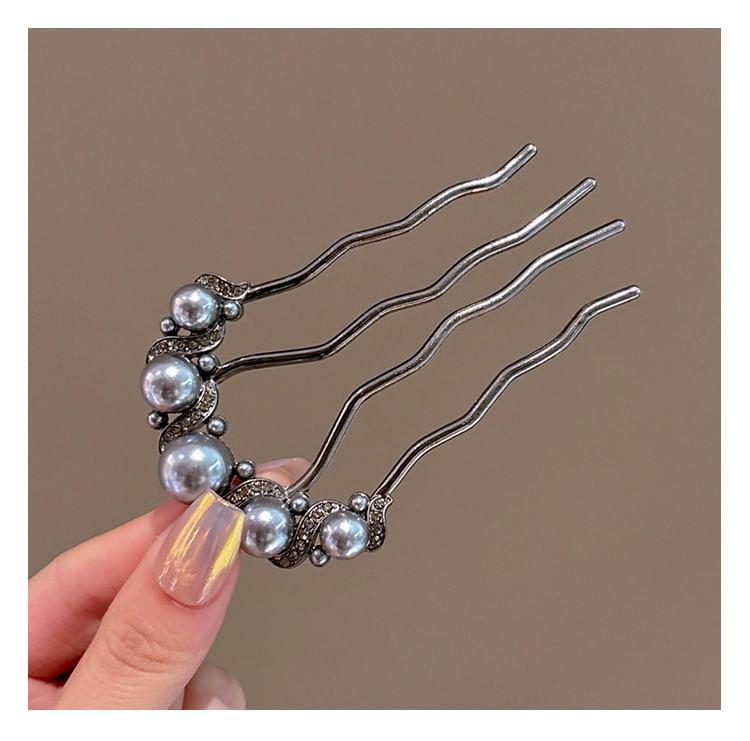 Faux Pearl Hair Fork Product Image