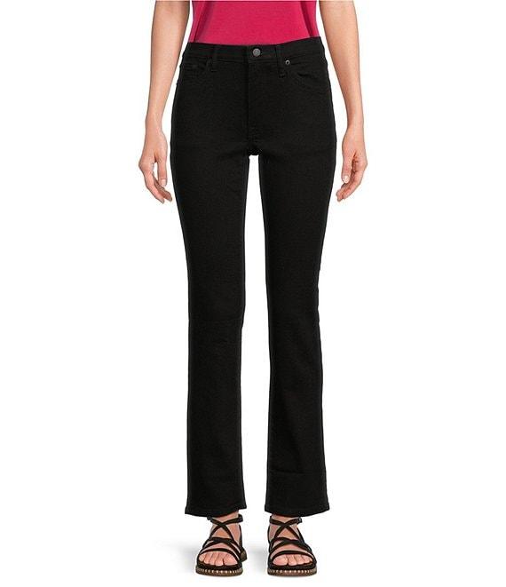 Lucky Brand Mid Rise Sweet Straight Leg Ankle Length Stretch Denim Jeans Product Image