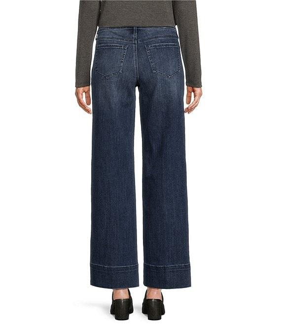 NYDJ Teresa Wide Leg Deep Hemline Lift Tuck® Ankle Jeans Product Image