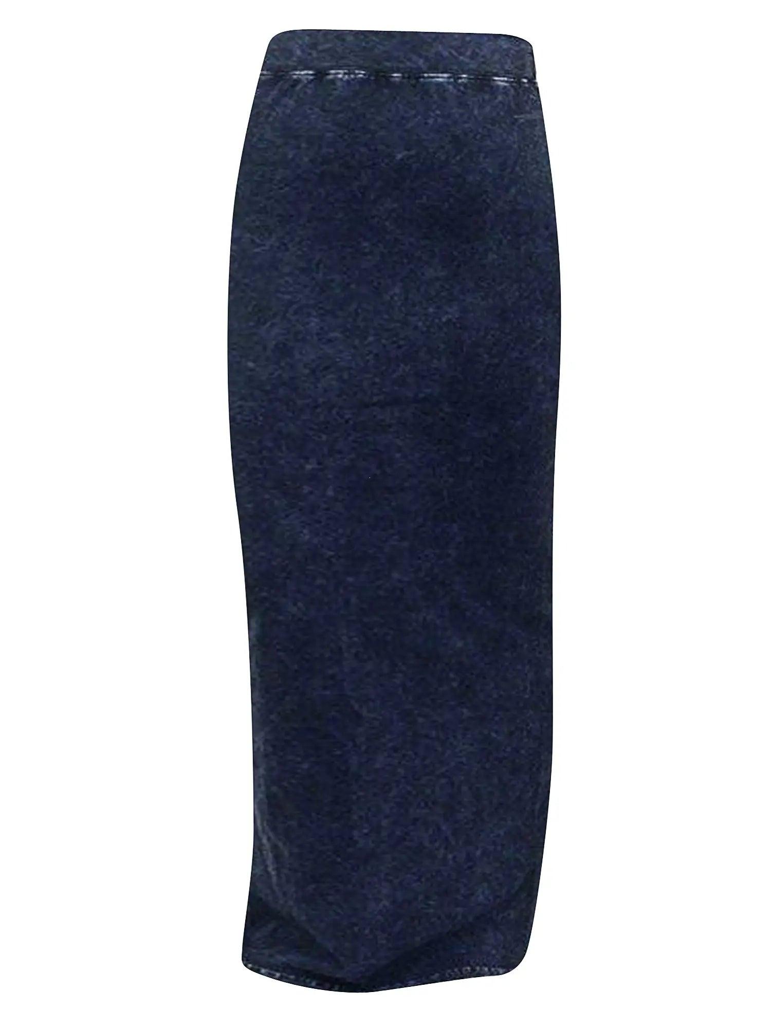 Hard Tail Long Cotton Skirt W-544 Product Image