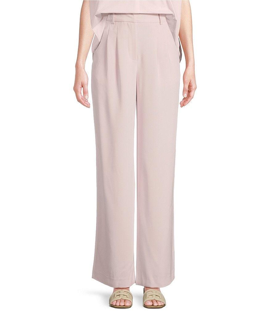 French Connection Harry Suiting High Waisted Coordinating Wide Leg Pants Product Image