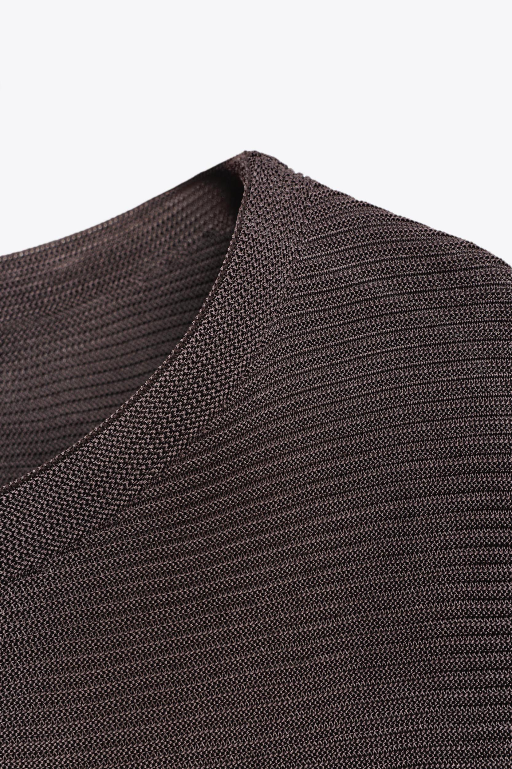 SLEEVELESS RIB KNIT TOP Product Image