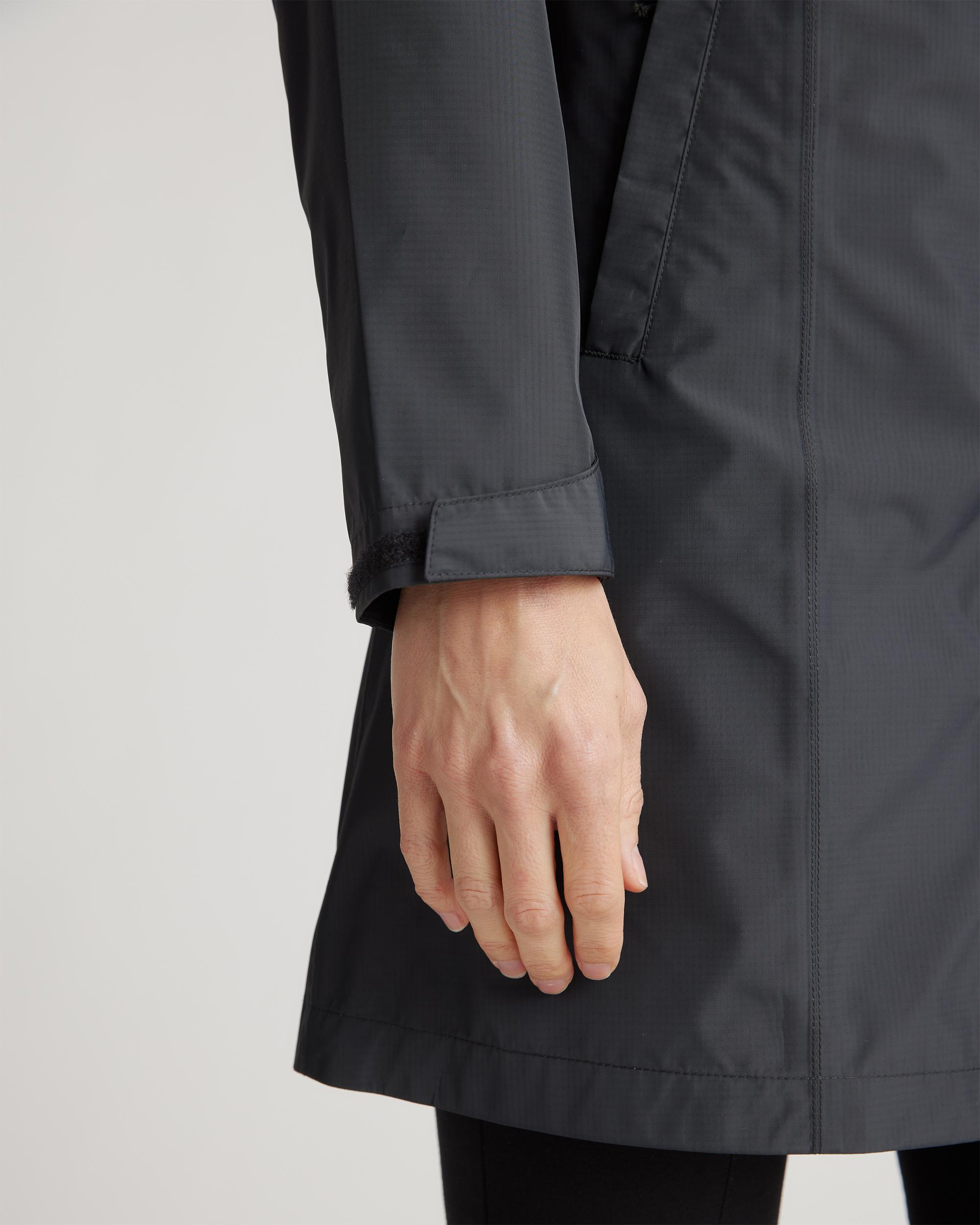 Quince | Women's Weatherproof Long Rain Shell Jacket Polyester/Recycled Polyester Blend Product Image