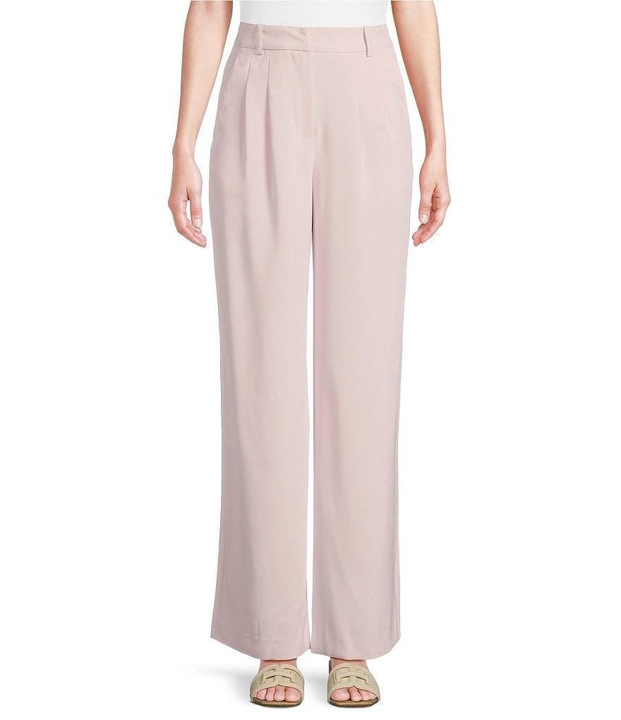 French Connection Harry Suiting High Waisted Coordinating Wide Leg Pants Product Image