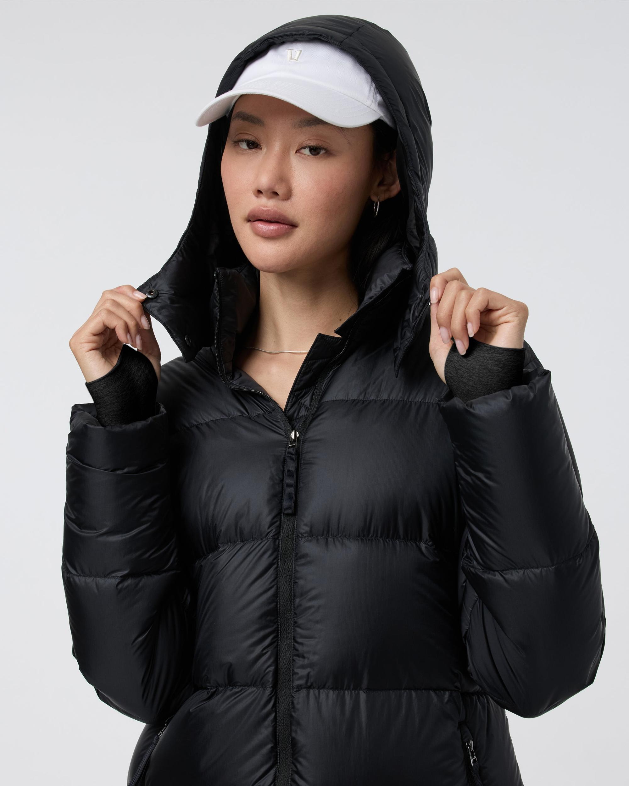 Women's Coordinate Long Down Jacket Product Image