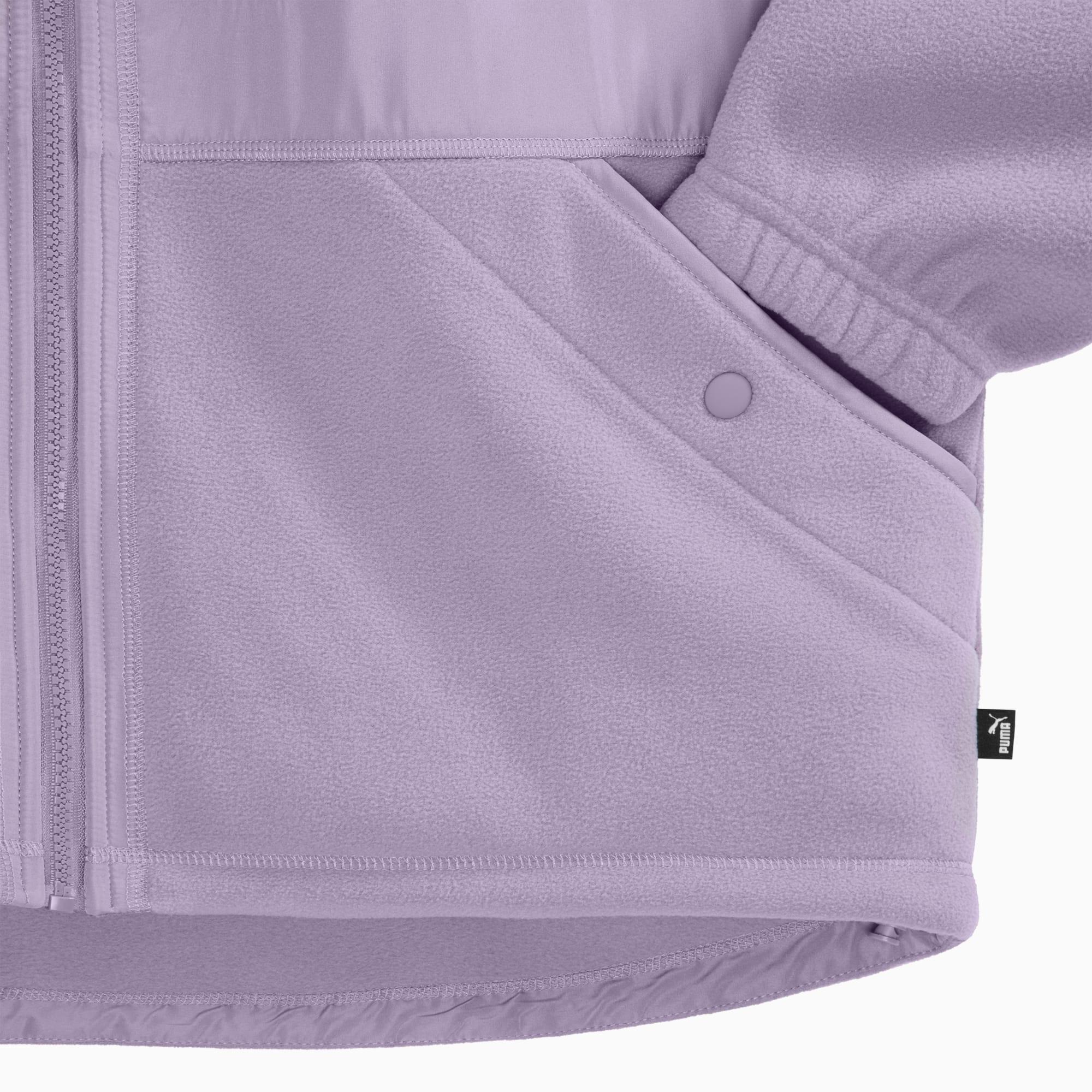 Polar Fleece Hooded Jacket Women Product Image