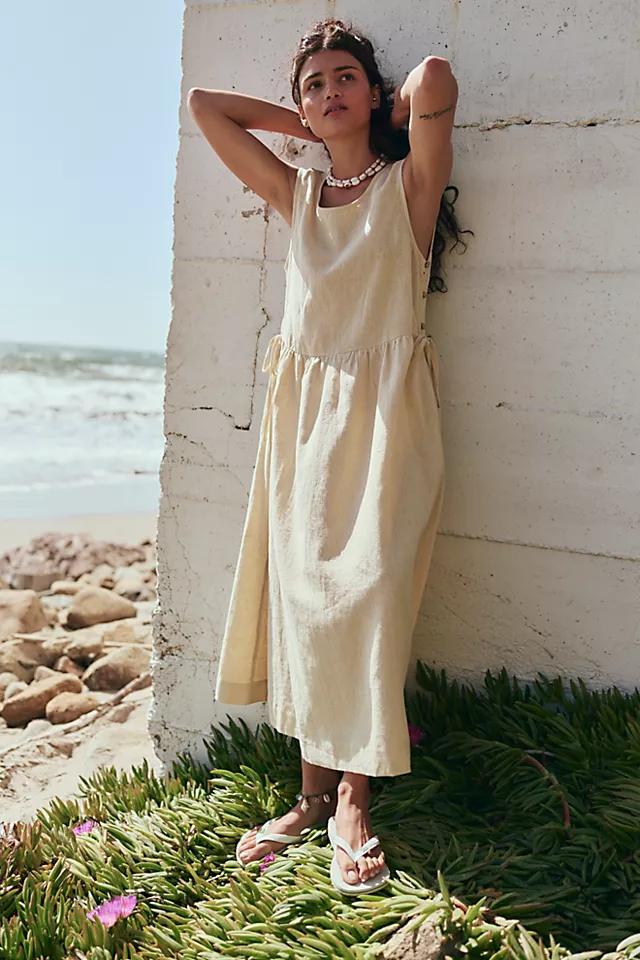 Madeline Cotton-Linen Midi Product Image