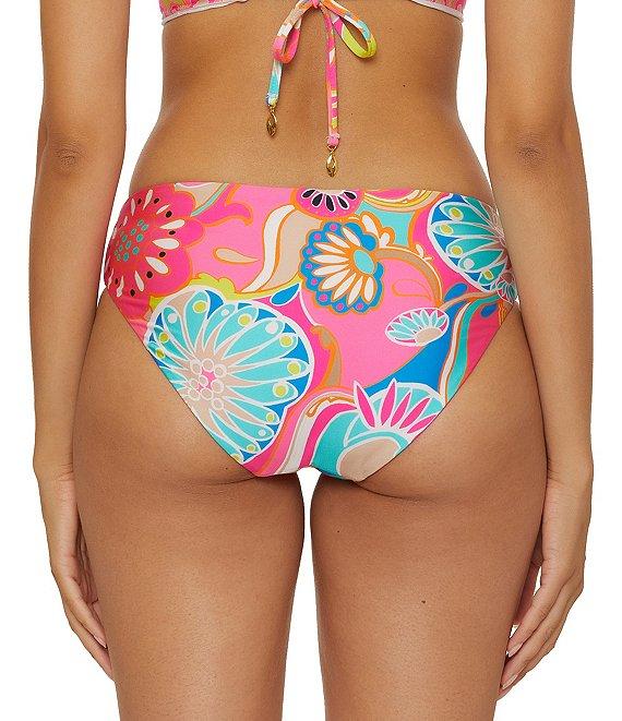 Trina Turk Venus Abstract Print Reversible Hipster Swim Bottom Product Image