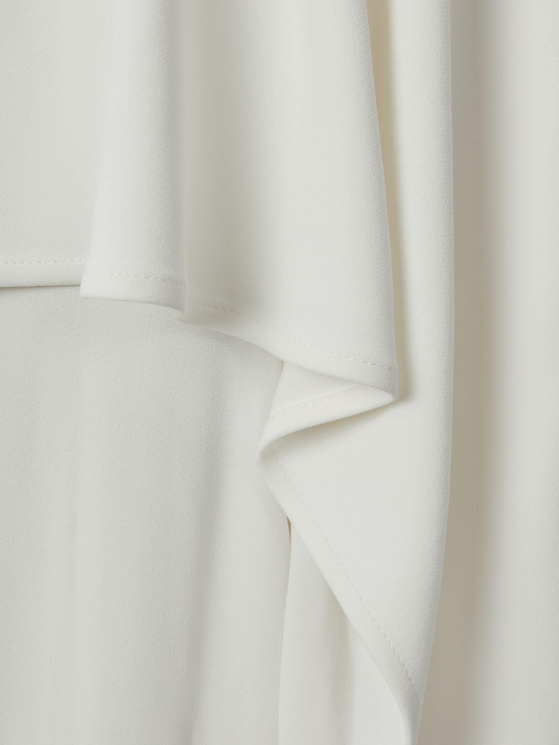 Atelier Drape Front Bridal Jumpsuit in Ivory Product Image