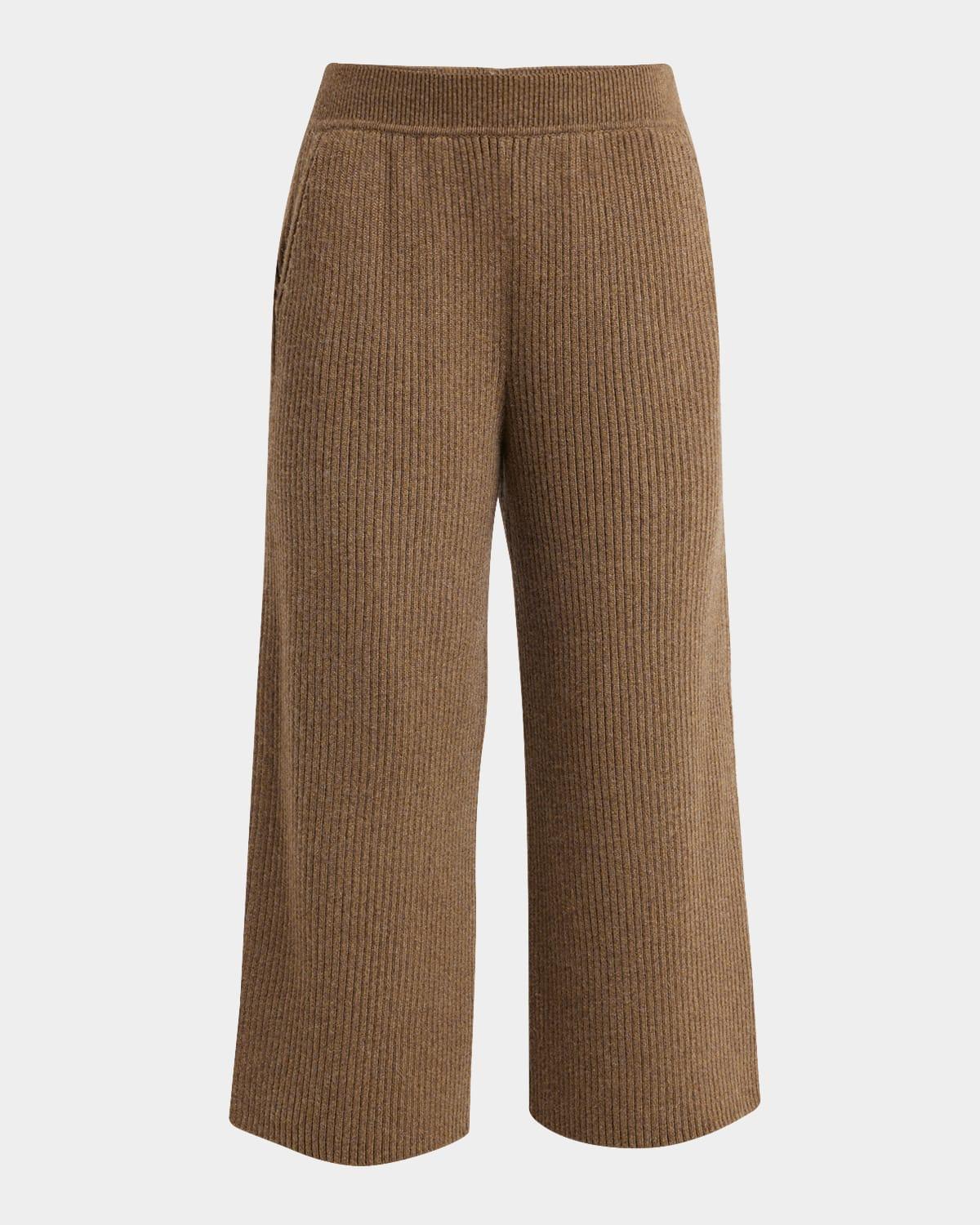 Fobello Baby Cashmere Wide-Leg Trousers Product Image