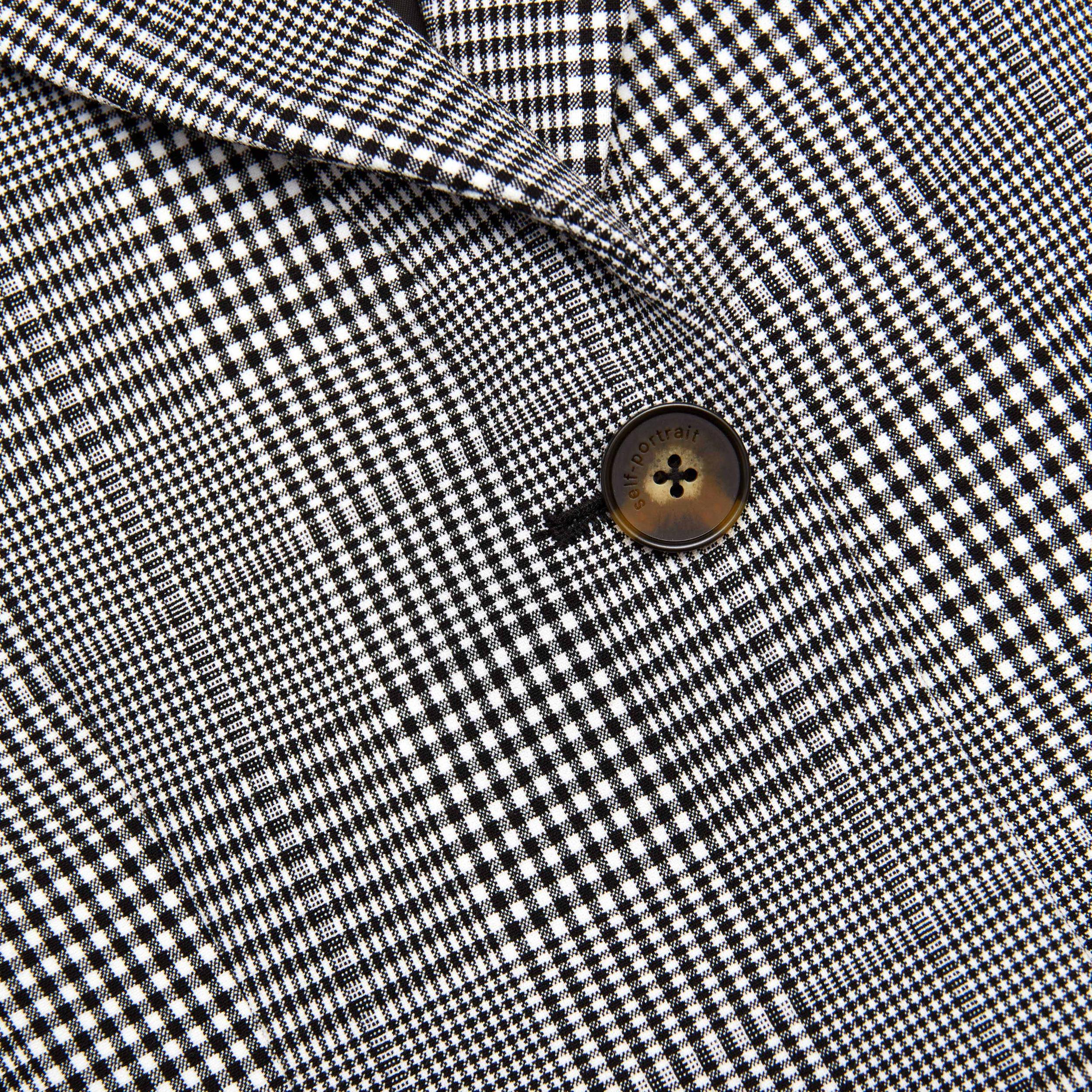 Prince Of Wales Check Blazer Product Image