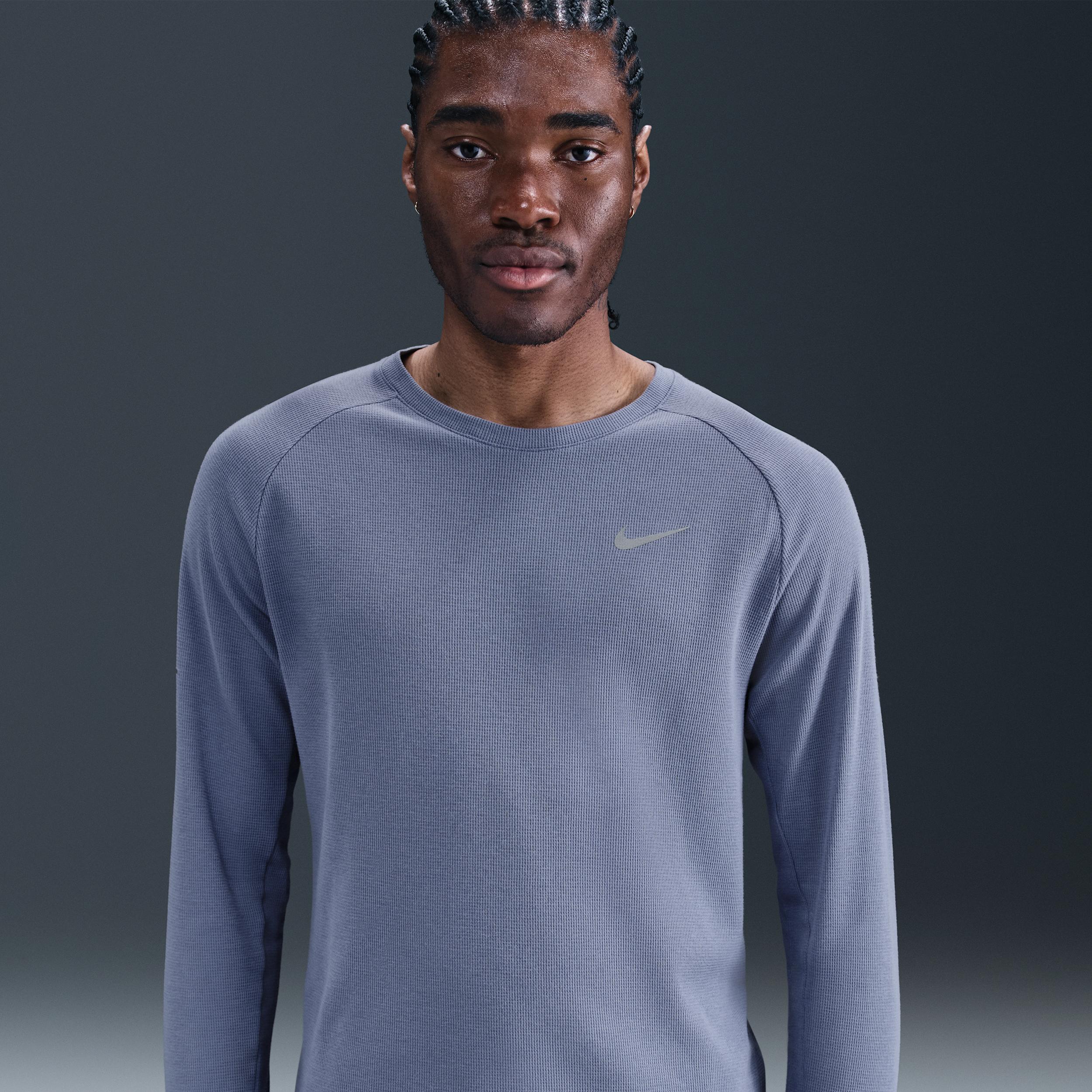 Nike Mens Stride Dri-FIT Running Waffle Crew | HV2705-499 Product Image