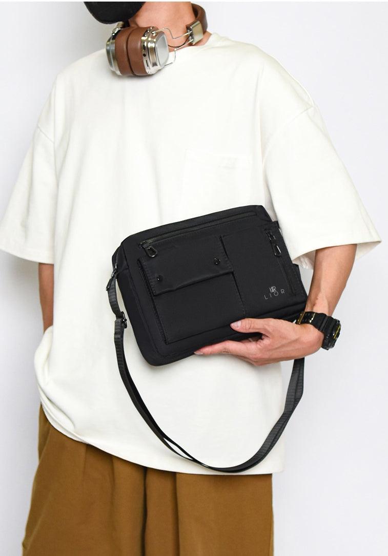 LIOR Crossbody Bag for Men Casual Cross Body Purse Messenger Bag Lightweight Casual Shoulder Bag For College Work Travel Workout Product Image