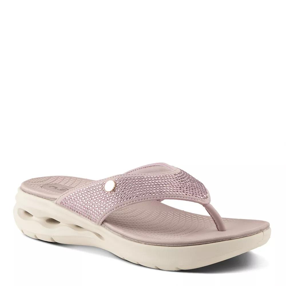 Flexus by Spring Step Women's Gorski Thong Sandals, Size: 37, Pink Product Image