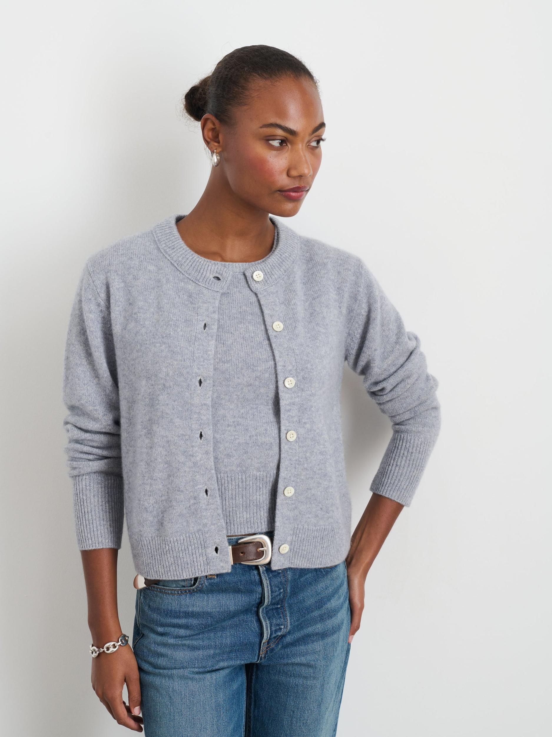 Lucie Cardigan in Cashmere Product Image