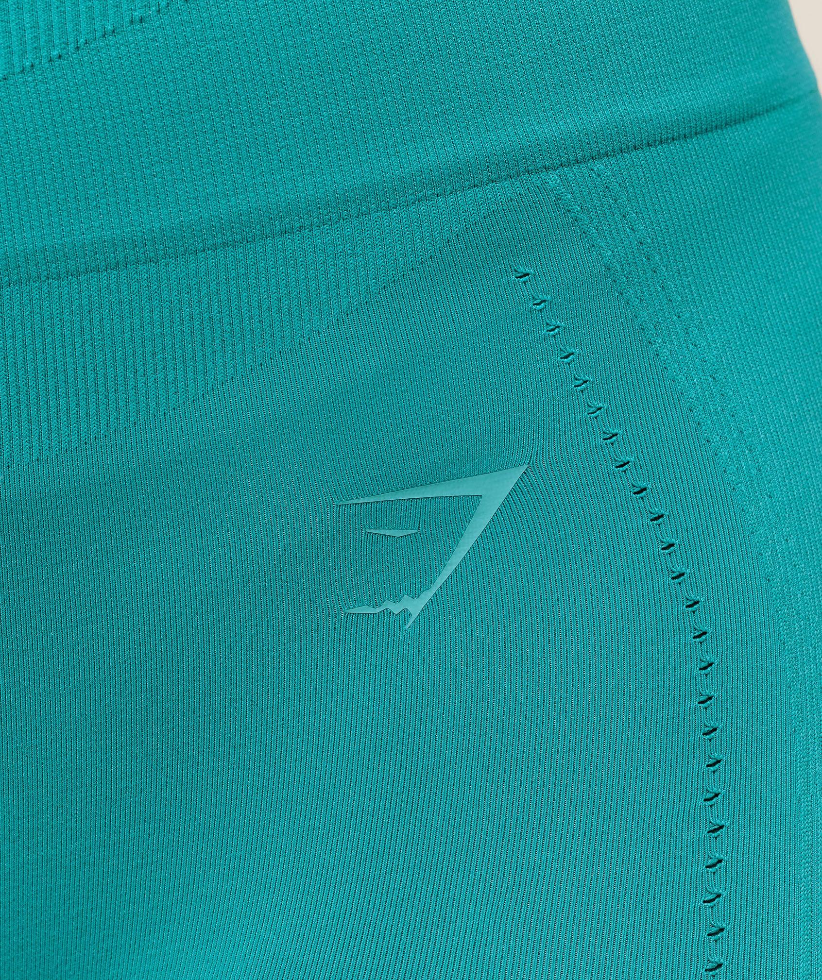 Gymshark Energised Seamless Leggings - Jewel Teal Female Product Image