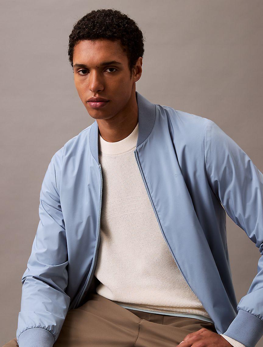 Matte Bomber Jacket Product Image