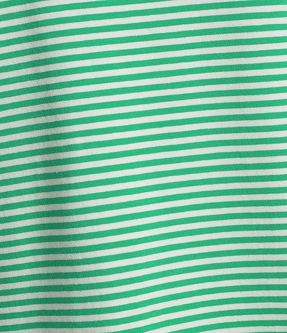 Jones New York Stripe Crew Neck Short Sleeve Tee Product Image