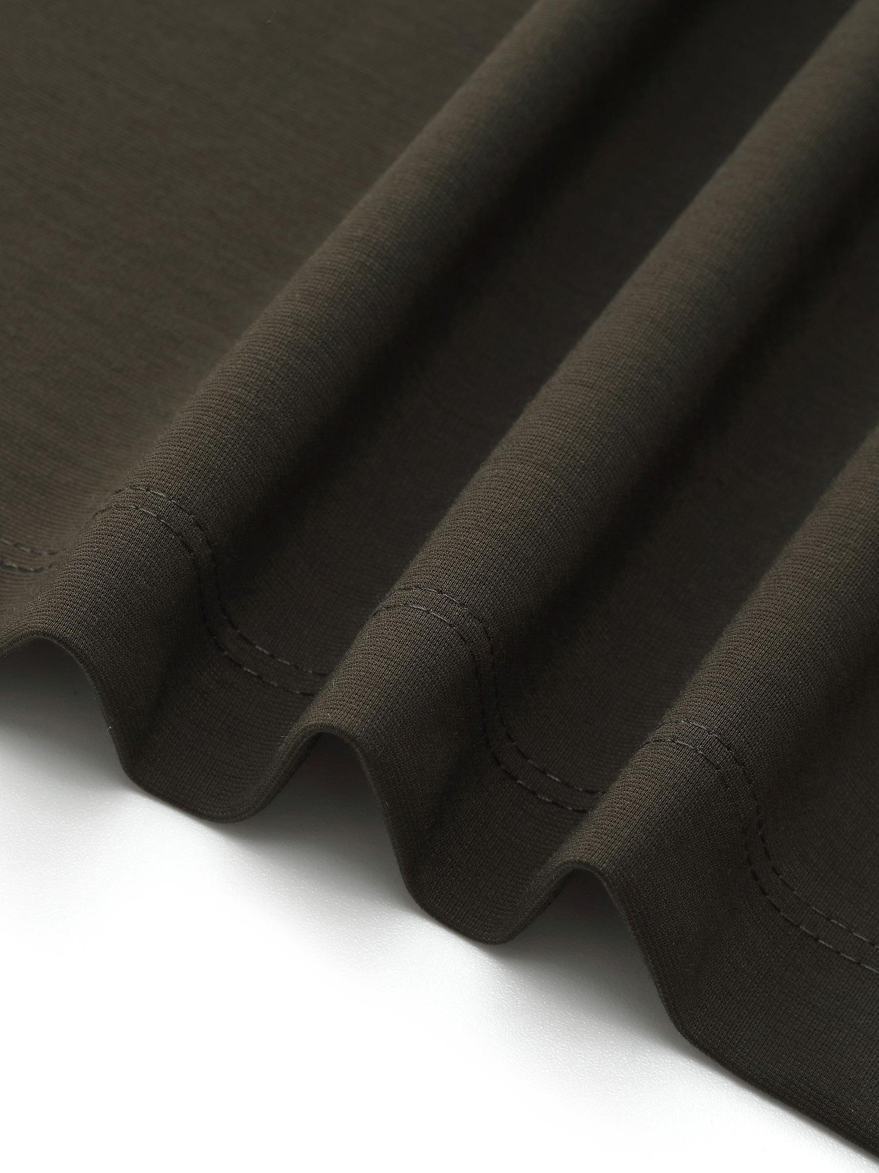 Tencel-blend Gathered Waist Women Tuck Detail Midi Knit Dress Product Image