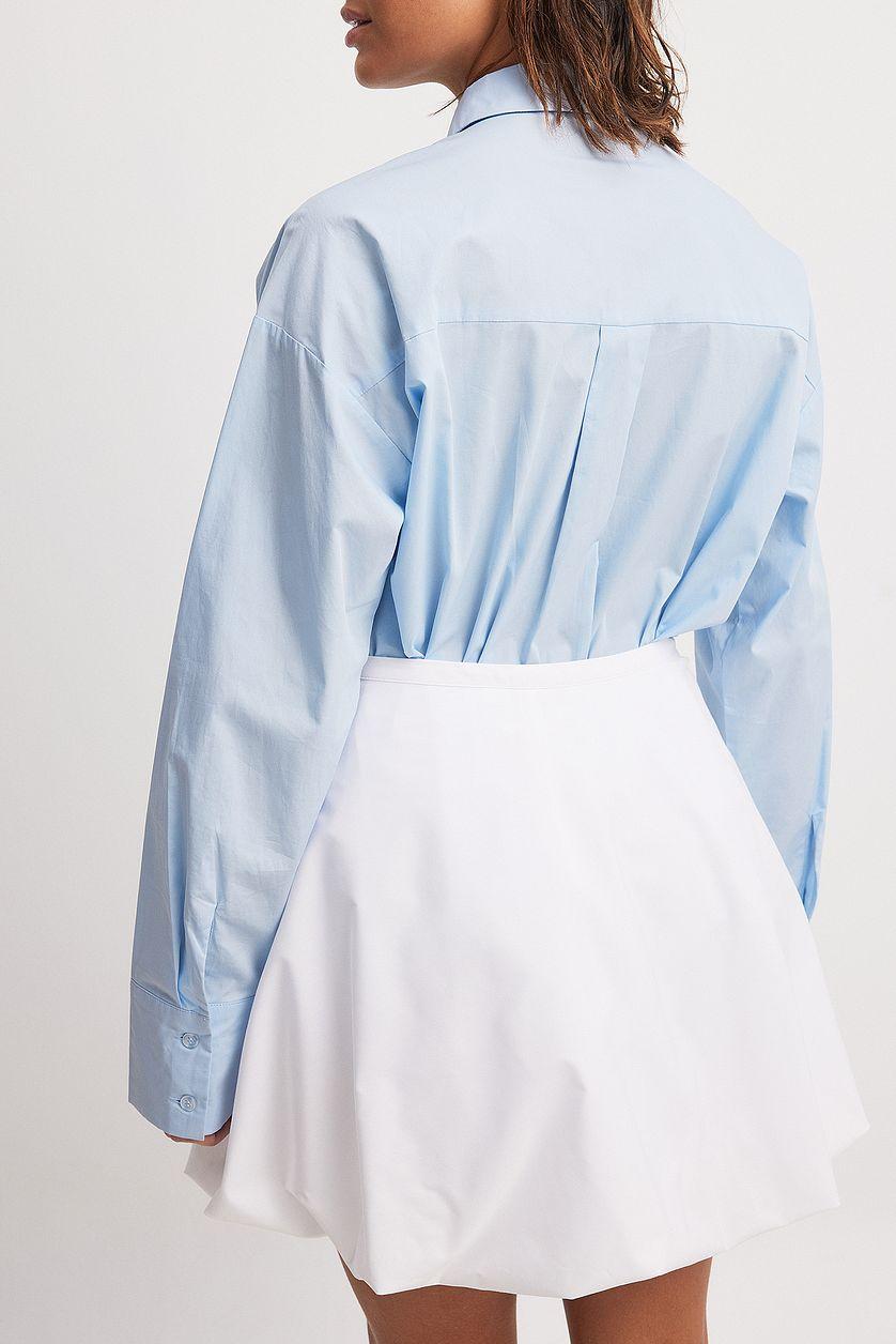 Ballon Hem Mini Skirt Product Image