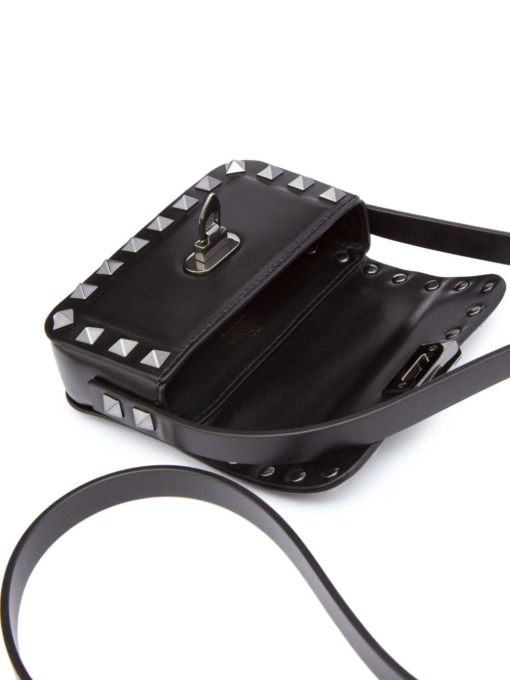 micro Rockstud23 leather shoulder bag Product Image
