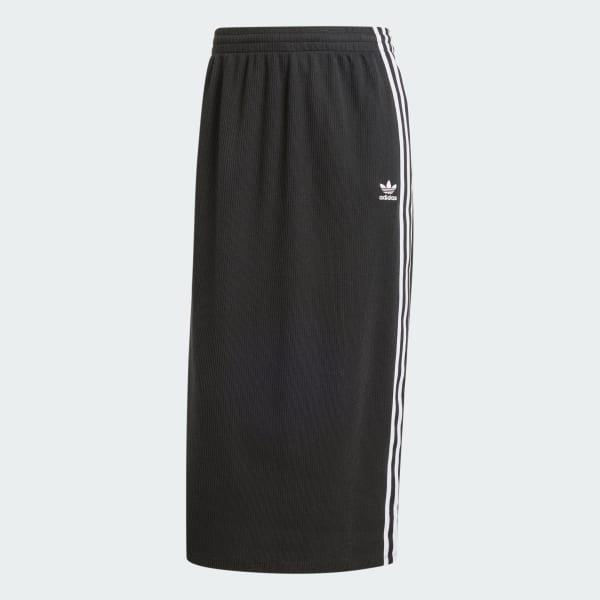 adidas Womens adidas Originals Trefoil Knitted Lifestyle Skirt - Womens Black Product Image