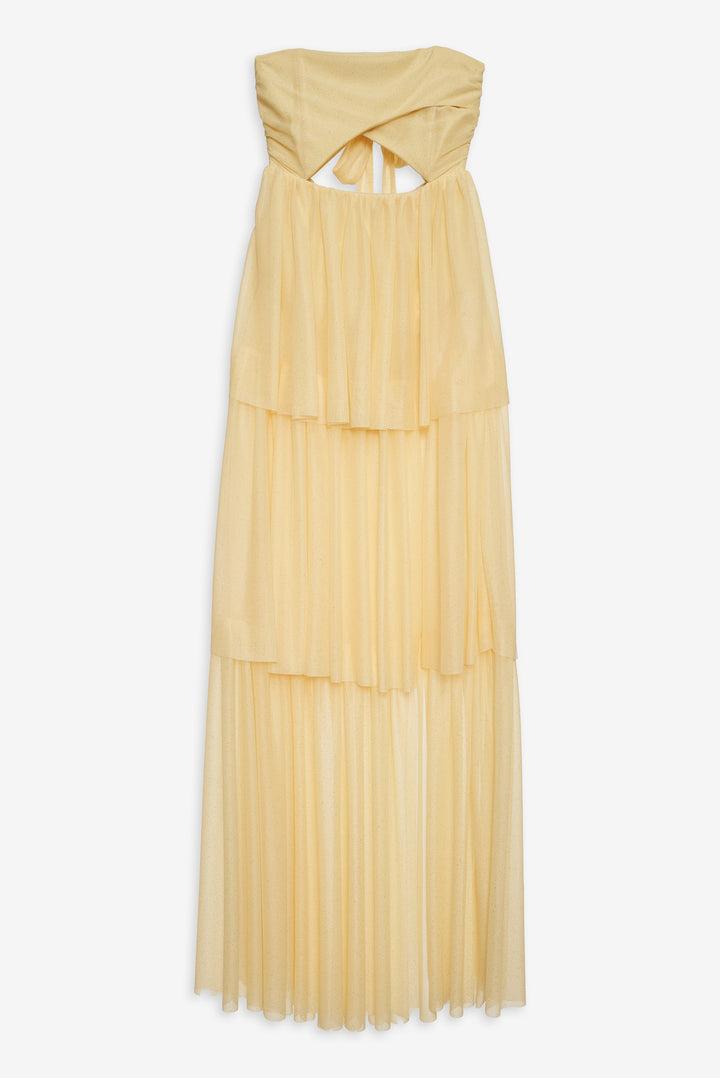 Juni Maxi Dress — Yellow Product Image