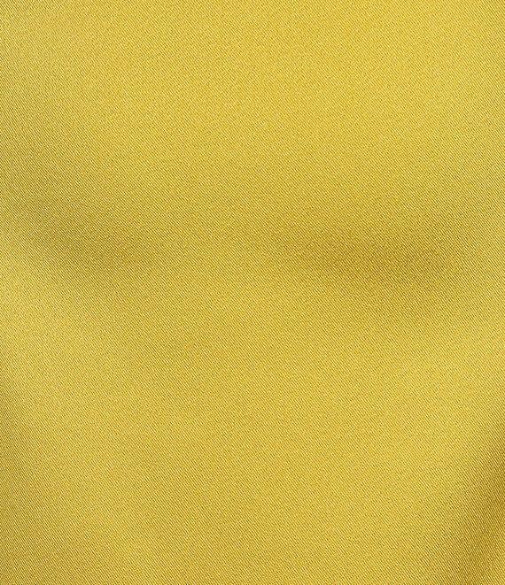 Alex Marie Helen Satin Scoop Neck Sleeveless Gown Product Image