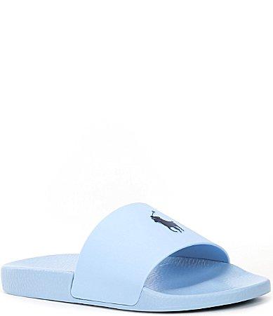 Polo Ralph Lauren Mens POLO Logo Pool Slides Product Image