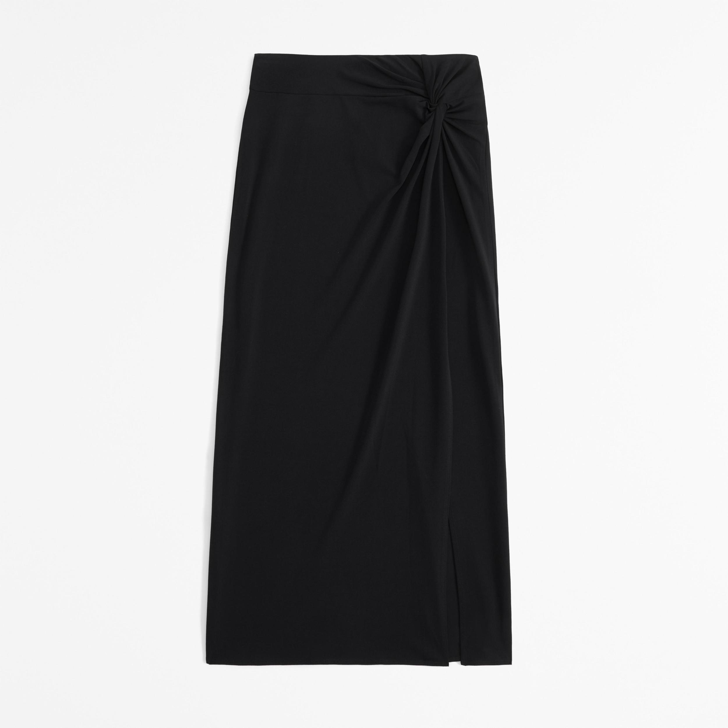 Knotted Midi Skirt Product Image