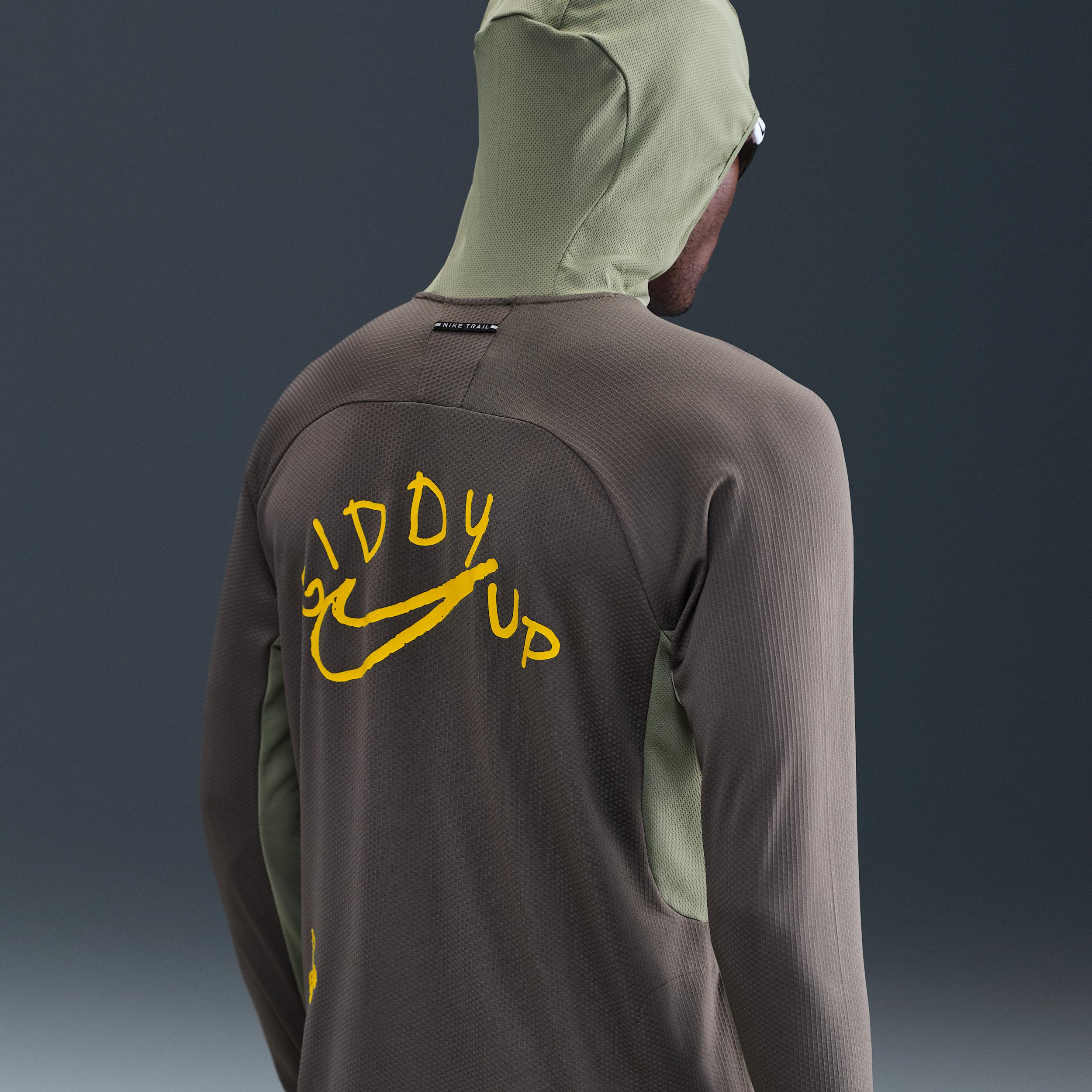 Nike Men's Dri-FIT UV Hooded Running Top Product Image